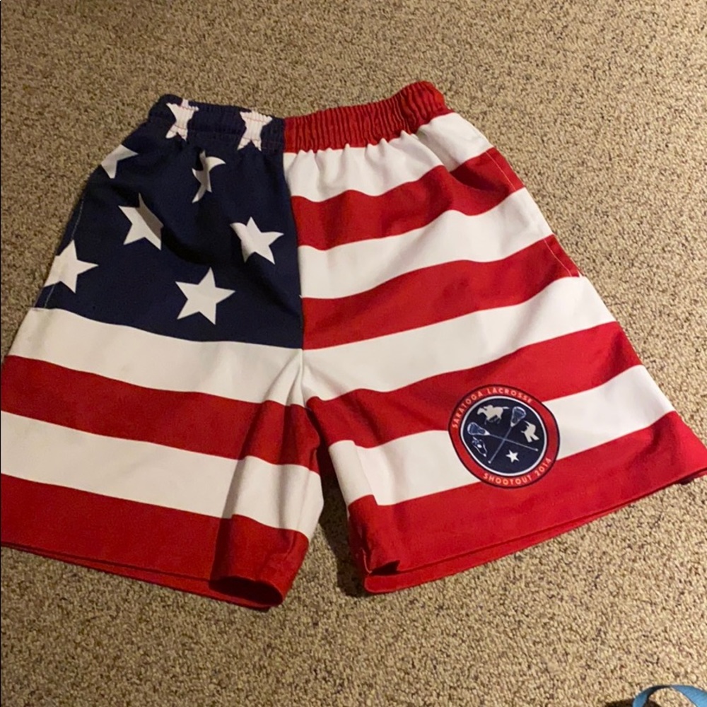 American Flag Shorts